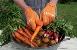 Rukavice Scruba Carrot - na mrkvu